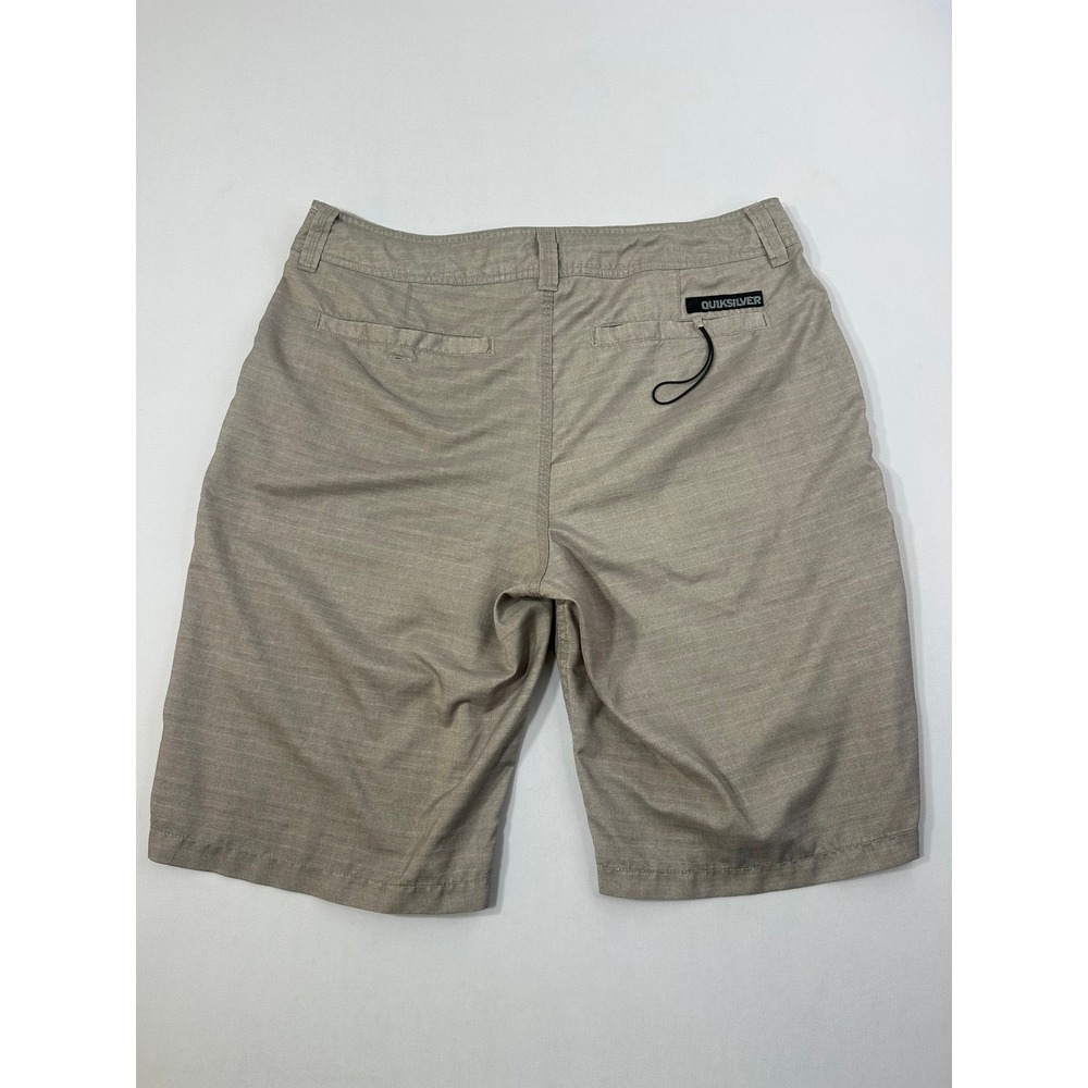 Quiksilver Amphibians Hybrid Shorts Mens 36 Tan Khaki Walk Board Shorts 101374T - Picture 2 of 10